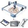SCULPFUN S9 5.5W Laser Engraver + Rotary Roler + Extension Kit + Honeycomb Panel