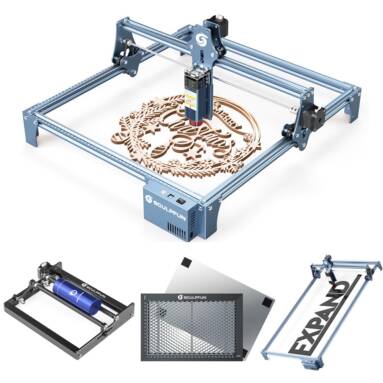 €399 with coupon for SCULPFUN S9 5.5W Laser Engraver + Rotary Roler + Extension Kit + Honeycomb Panel from EU PL warehouse GEEKBUYING