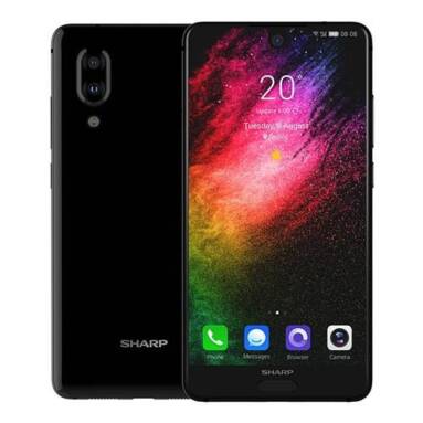 €90 with coupon for SHARP AQUOS C10 S2 SmartPhone Android 8.0 – BLACK 4GB 64GB EU France WAREHOUSE from GEARBEST
