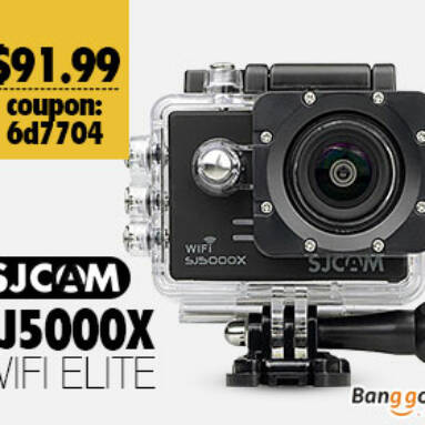 20% OFF SJcam SJ5000X WIFI ELITE Action Camera from BANGGOOD TECHNOLOGY CO., LIMITED