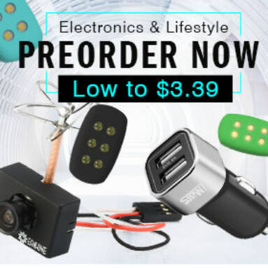 Low to $3.39. Preorder for Electronics & Lifestyle. from BANGGOOD TECHNOLOGY CO., LIMITED