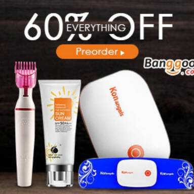 Preorder: 60% OFF for Fashion & Beauty Products from BANGGOOD TECHNOLOGY CO., LIMITED