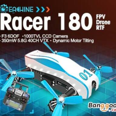 21% OFF RC Toys & Hobbies of Eachine Racer 180 FPV from BANGGOOD TECHNOLOGY CO., LIMITED