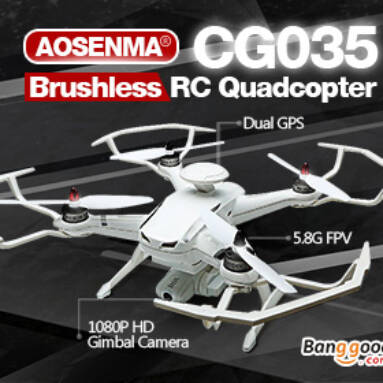 20% OFF for AOSENMA CG035 Brushless Double GPS 5.8G FPV RC Quadcopter from BANGGOOD TECHNOLOGY CO., LIMITED