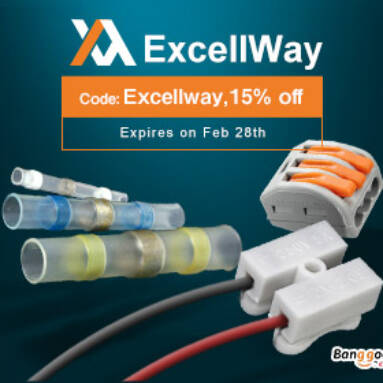 15% OFF for Eletronics Connectors & Terminals from BANGGOOD TECHNOLOGY CO., LIMITED