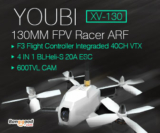18% OFF RC Toys & Hobbies for Youbi XV-130 130MM FPV Racer from BANGGOOD TECHNOLOGY CO., LIMITED