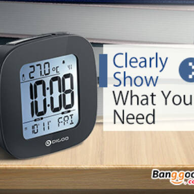 50% OFF Digoo DG-C1 Multifunctional Electronical Digital Alarm Clock from BANGGOOD TECHNOLOGY CO., LIMITED