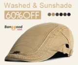 60% OFF for Outdoor Visor Forward Hat from BANGGOOD TECHNOLOGY CO., LIMITED