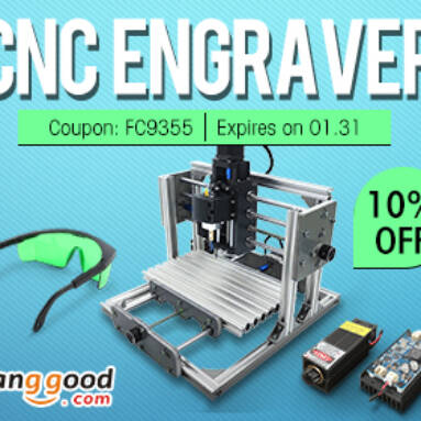 Up to 38% OFF for Laser Engravers with Extra 10% OFF Coupon from BANGGOOD TECHNOLOGY CO., LIMITED
