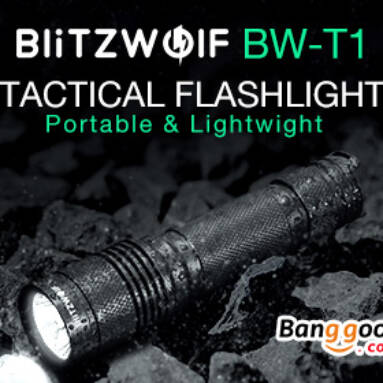 Up To 40% Off Big Promotion for BlitzWolf® BW-T1 EDC Flashlight from BANGGOOD TECHNOLOGY CO., LIMITED