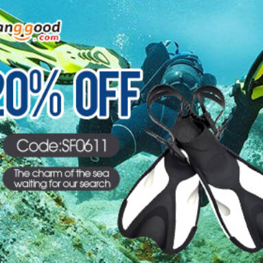 Only $23.75 for Adult Swimming Fins from BANGGOOD TECHNOLOGY CO., LIMITED