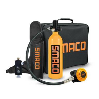 €131 with coupon for SMACO S400+ 1L Scuba Diving Oxygen Cylinder Air Tank Equipment Respiratory Rules Respirator D Set from EU PL warehouse BANGGOOD