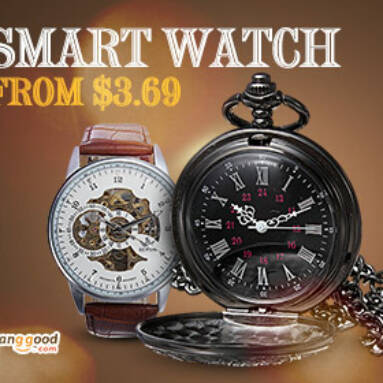 Flash Deals:  Smart Watch From $3.69! from BANGGOOD TECHNOLOGY CO., LIMITED