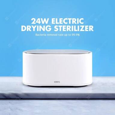 €11 with coupon for SMATE White UV LED Light Drying Sterilizer from Xiaomi Youpin from EU CZ warehouse BANGGOOD