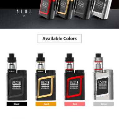 $49 flashsale for Original SMOK Alien Baby AL85 85W Kit with TFV8 Baby Tank  – RED from GearBest
