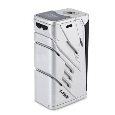 $34 flash sale for SMOK T – PRIV 220W TC Box Mod  –  SILVER from GearBest