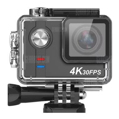 $123 flashsale for SO91 4K UHD WiFi Action Camera Ambarella A12 Chipset  –  BLACK from Gearbest