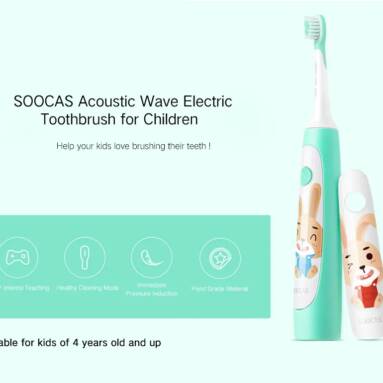 $29 with coupon for SOOCAS C1 Cute Portable Electric Toothbrush for Kids from GearBest