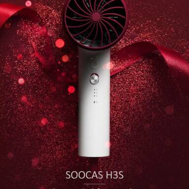 $49 with coupon for SOOCAS H3S Negative Ion Quick Dry Hair Dryer from Xiaomi youpin from GearBest