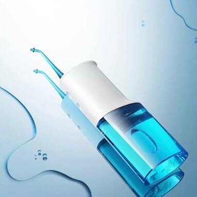€25 with coupon for SOOCAS W3 Portable 230ML Oral Irrigator IPX7 Waterproof Global Version from GEARVITA