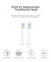 SOOCAS X3 Toothbrush Head 2PCS - WHITE COMMON CLEAN 
