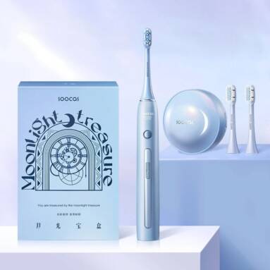 €67 with coupon for SOOCAS X3Pro Sonic Electric Toothbrush UVC Whitening Sterilization Toothbrush Rechargeable IPX7 Waterproof Electric ToothBrush from BANGGOOD