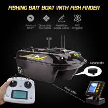 €569 with coupon for SYANSPAN Touchscreen Remote Controller GPS RC Sea Fish Bait Boat from EU warehouse TOMTOP