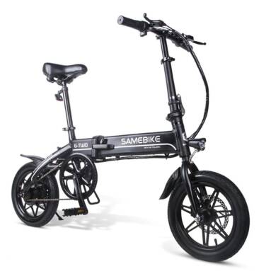 €450 with coupon for Samebike 14 Inch Folding Electric Bike from TOMTOP