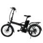 Samebike JG - 20 Smart Folding Bike Electric Moped Bicycle - BLACK EU PLUG