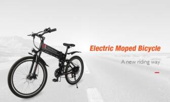 €726 with coupon for SAMEBIKE LO26-FT 500W Motor Folding Electric Bike EU POLAND Warehouse from BANGGOOD