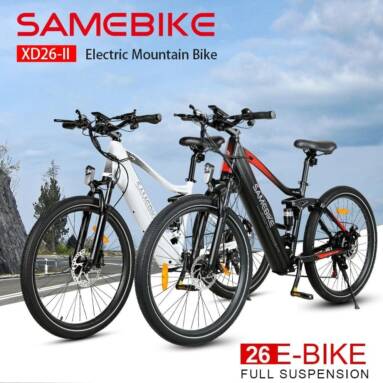 €1069 with coupon for Samebike XD26-II Electric Bike from EU warehouse GEEKBUYING