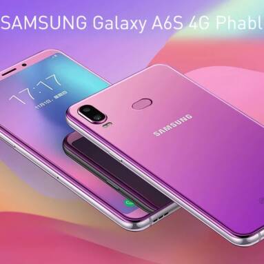 $169 with coupon for Samsung Galaxy A6s 4G Phablet International Version – Purple from GEARBEST
