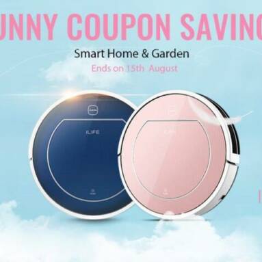 Smart Home GearBest promotions – COUPONS for ILIFE Vacuum Series and more