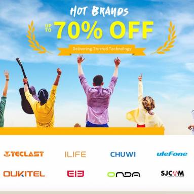 GearBest anniversary Top Brand promotion
