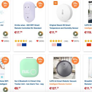 8% off COUPON for ALL SMART HOME ITEMS from GearBest