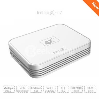 $7 OFF for Int Box i7 4K BOX from Geekbuying