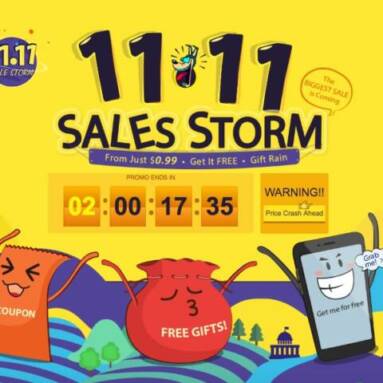 11.11 “Single Day” Sales Storm from GearBest, don’t miss it!