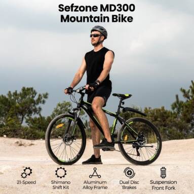 €189 with coupon for Sefzone MD300 Mountain Bike from EU CZ warehouse BANGGOOD