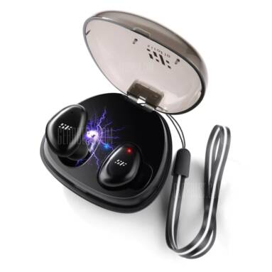 $41 with coupon for Siroflo I8S True Wireless Bluetooth Earbuds  –  BLACK from GearBest