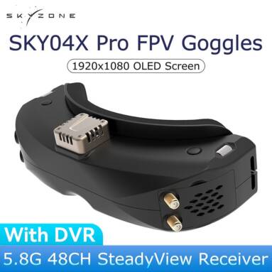 $559 with coupon for Skyzone 04X PRO Steadyview Receiver Video FPV Goggles for RC Drones from BANGGOOD