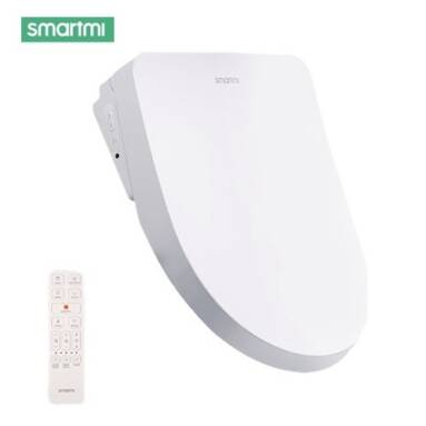 €185 with coupon for Smartmi Smart Heated Bidet Toilet Seat 2 ZNMTG09ZM with Remote Control Warm Air Dryer Water Wind from EU warehouse TOMTOP