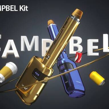 $67 with coupon for Smoant CAMPBEL Kit – BLACK from GearBest