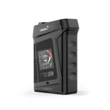 $41 with coupon for Smoant Ranker 218W TC Box Mod for E Cigarette  –  BLACK from GearBest