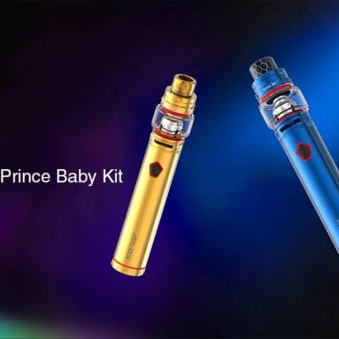€27 with coupon for Smok Stick Prince Baby Kit – SILVER from Gearbest