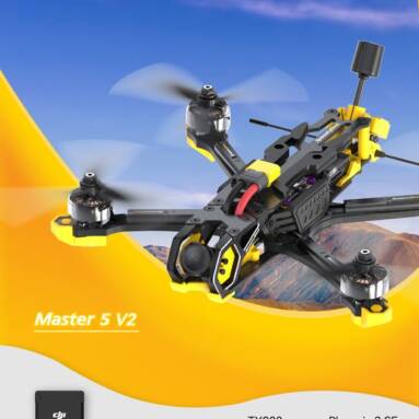 €264 with coupon for SpeedyBee Master 5 V2 Freestyle RC FPV Racing Drone – Analog PNP from BANGGOOD