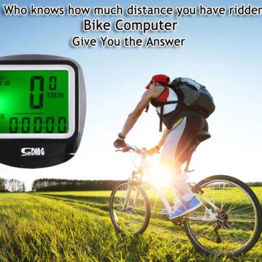 $4 with coupon for SunDing SD – 568AE 23 Functions Bike Computer from GEARBEST