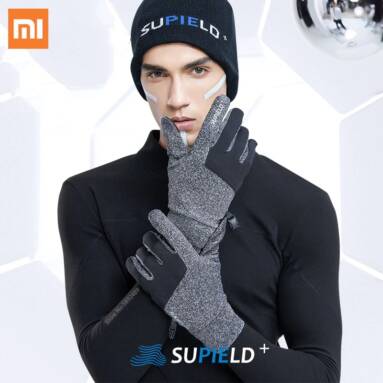 €19 with coupon for Supield Aerogel Waterproof Touch Screen Gloves Winter Warm Motorcycle Riding Men Women Supai from Xiaomi Youpin from BANGGOOD
