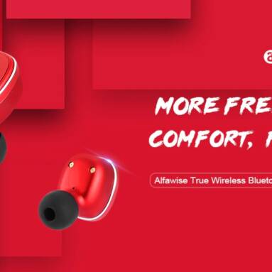 $25 with coupon for Sweatproof Sports Earbuds 2100mAh Charging Dock Handsfree Calls from GearBest