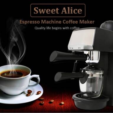 $29 with coupon for Sweet Alice SW – CRM2001 Semi-automatic Steam Type Espresso Machine Coffee Maker from GearBest