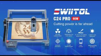 €369 with coupon for Swiitol C24 Pro 24W Laser Engraver from EU warehouse TOMTOP